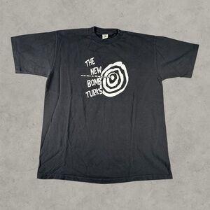Vintage The New Bomb Turks Shirt Mens XL Black 90s Cryptic Records Band Tour Tee